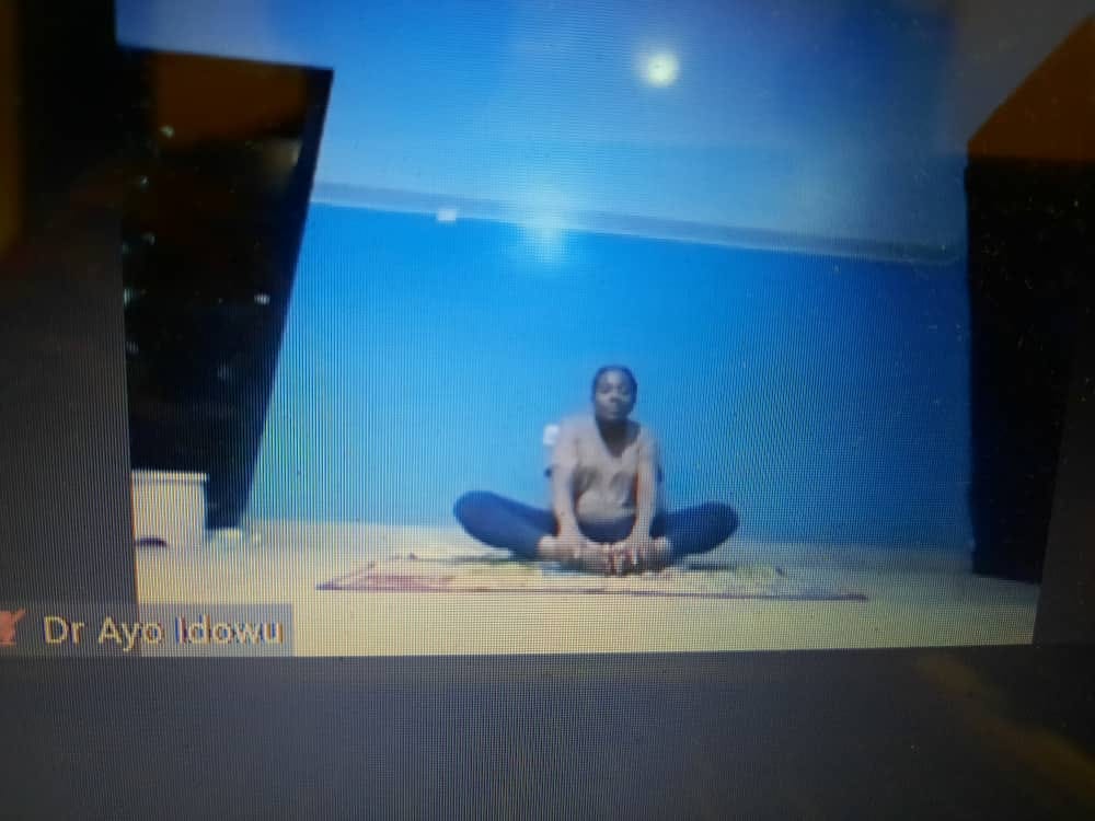 Rhythm N Flow online yoga session from home