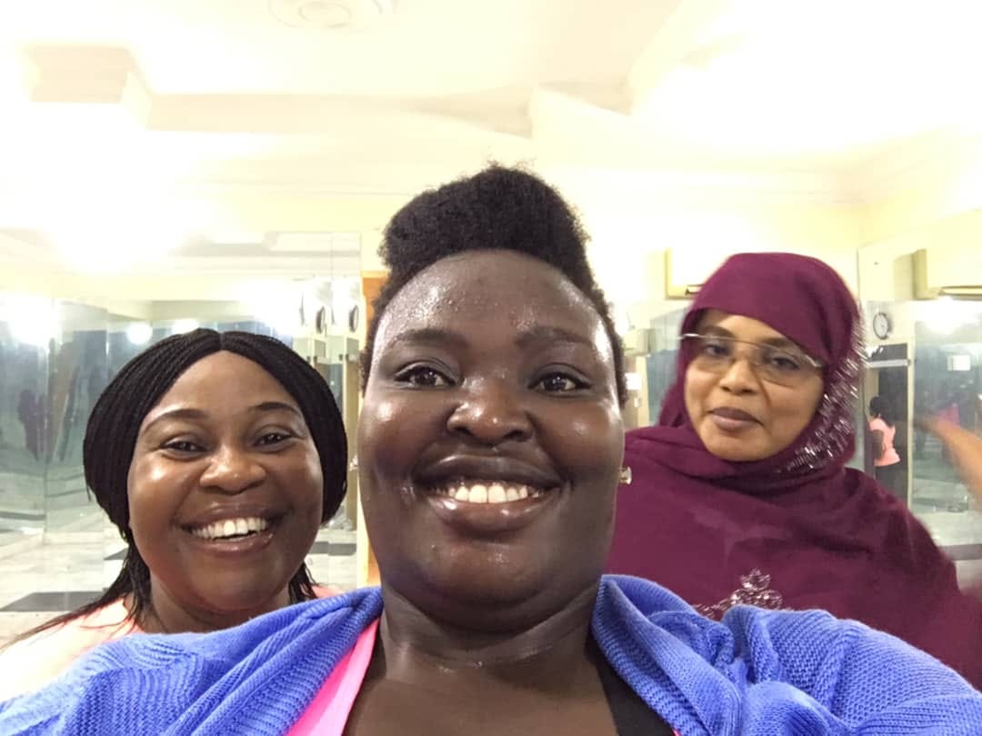 Rhythm N Flow wellness team selfie after a class